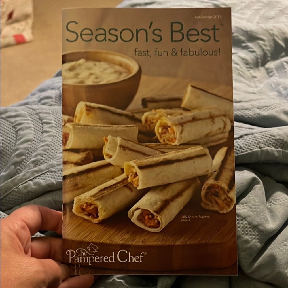 The Pampered Chef Season’s Best Fall/Winter 2013 Cookbook